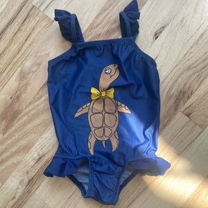Mini Rodini Ruffle Swimsuit (80-86 EU)